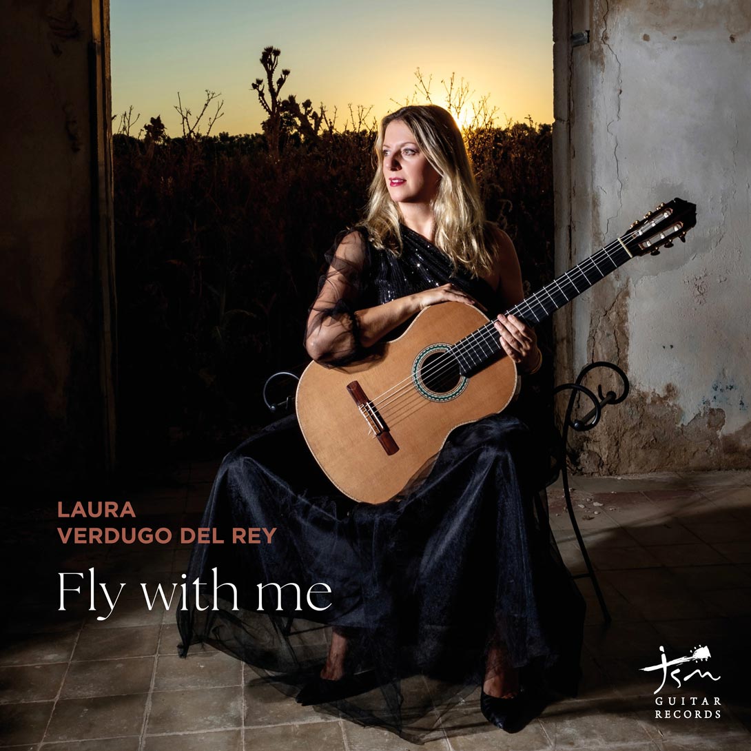 POrtada del CD de Laura Verdugo titulado fly with me